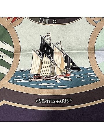 Hermès Multi-Color Silk Scarf (view 2)