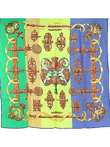 Hermès Multi-Color Silk Scarf (view 1)