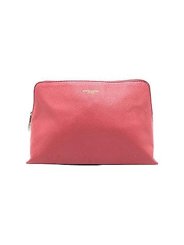 Coach Pink Leather Pouch (view 1)