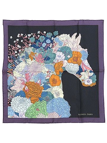Hermès Multi-Color Silk Scarf (view 1)