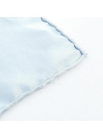 Hermès Blue Silk Scarf (view 2)