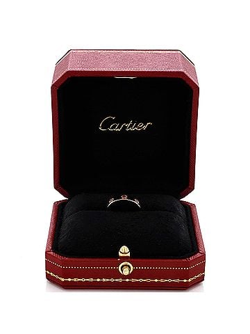 Cartier Love Wedding Band Ring 18K Rose Gold (view 2)
