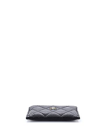 Chanel Classic Card Holder Quilted Caviar (view 2)