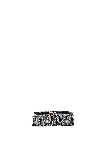Christian Dior Saddle Chain Clutch Oblique Canvas (view 2)
