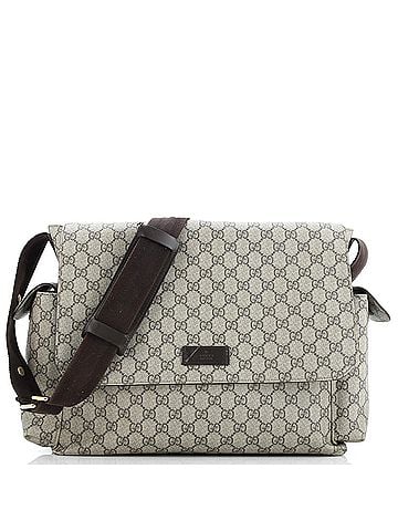 Gucci Diaper Bag GG Coated Canvas (view 1)