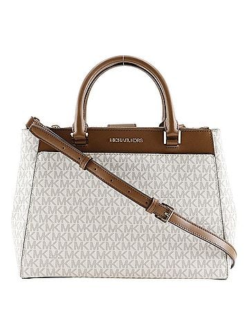 Michael Kors Off-White Pvc Handbag (view 1)