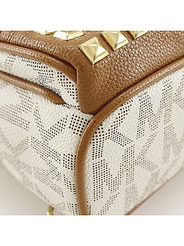 Michael Kors White Pvc Backpack (view 2)