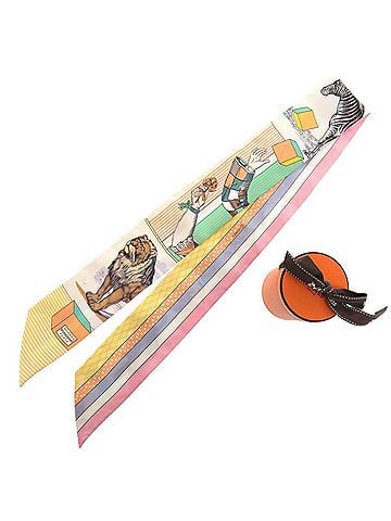 Hermès Multi-Color Silk Scarf (view 1)