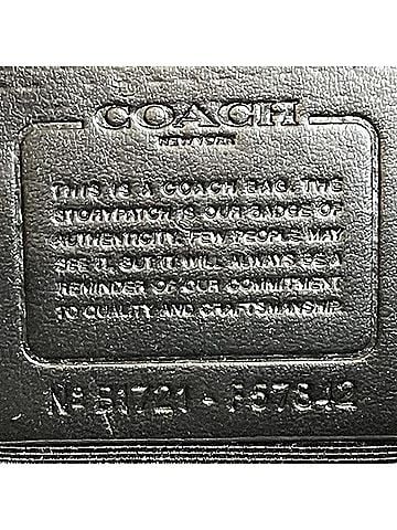 Coach Brown Pvc Leather Handbag (view 2)