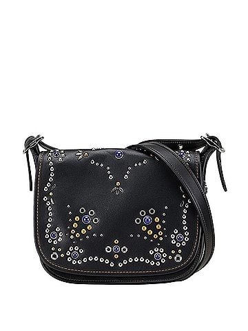 Coach Black Leather Shoulder Bag (view 1)