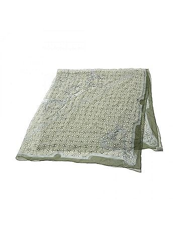 Hermès Khaki Multi-Color Silk Scarf (view 2)