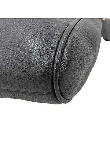 Coach Black Leather Shoulder Bag (view 2)