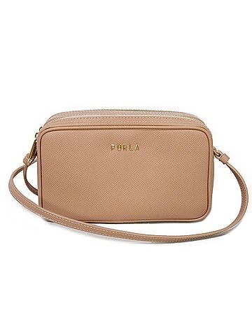 FURLA Pink Leather Shoulder Bag (view 1)