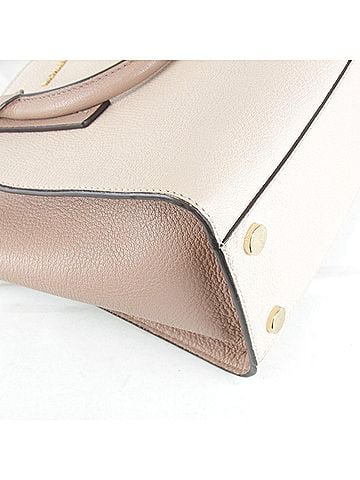 Michael Kors Pink Leather Handbag (view 2)