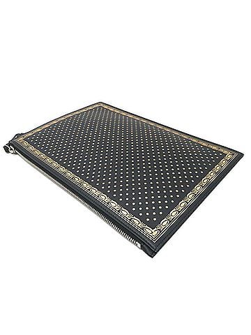 Gucci Black Leather Clutch Bag (view 2)