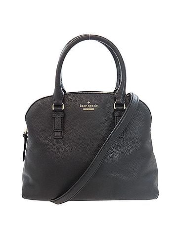 Kate Spade New York Black Leather Handbag (view 1)