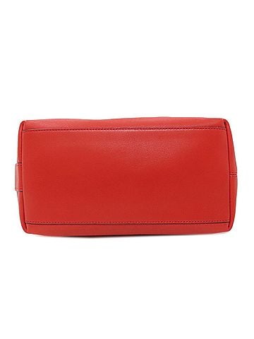 Coach Orange Leather Shoulder Bag (view 2)