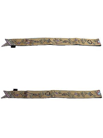 Louis Vuitton Beige Silk Scarf (view 2)