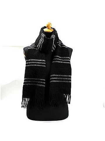 Burberry Black Cashmere Shawl (view 1)