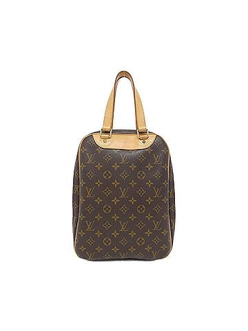 Louis Vuitton Brown Marron Coated Canvas Handbag (view 1)