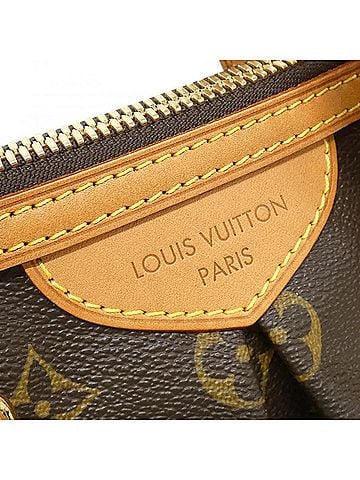 Louis Vuitton Marron Coated Canvas Handbag (view 2)