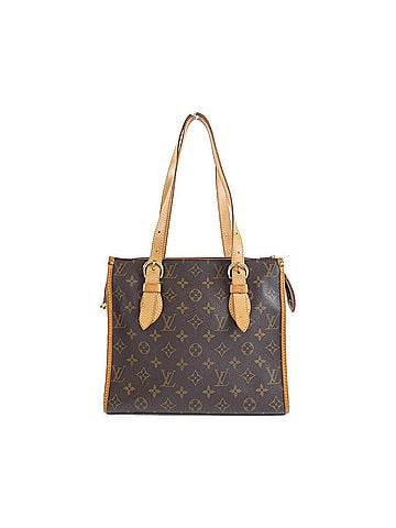Louis Vuitton Marron Coated Canvas Shoulder Bag (view 1)