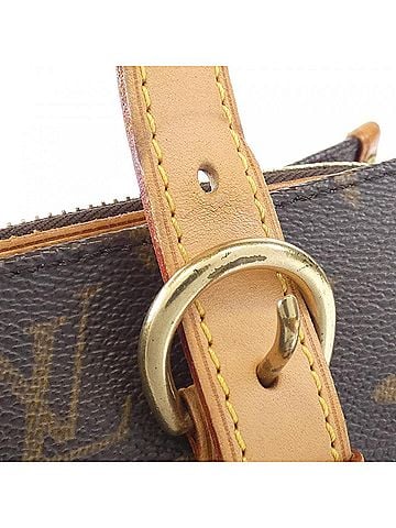 Louis Vuitton Marron Coated Canvas Shoulder Bag (view 2)