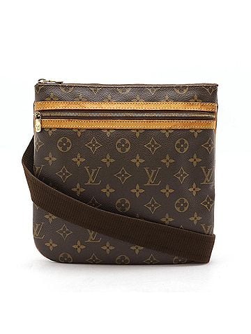 Louis Vuitton Brown Monogram Pochette Shoulder Bag (view 1)
