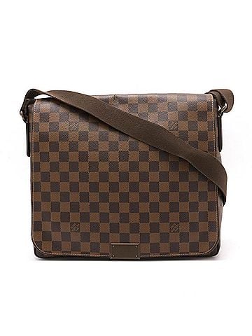 Louis Vuitton Brown Pvc Shoulder Bag (view 1)