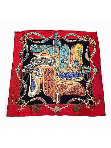 Hermès Multi-Color Silk Scarf (view 1)