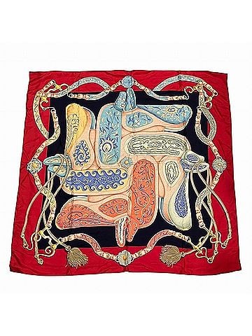 Hermès Multi-Color Silk Scarf (view 2)
