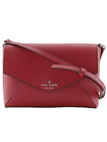 Kate Spade New York Red Color Leather Pochette Shoulder Bag (view 1)