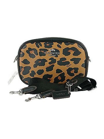 Coach Brown Pvc Leather Shoulder Bag (view 1)