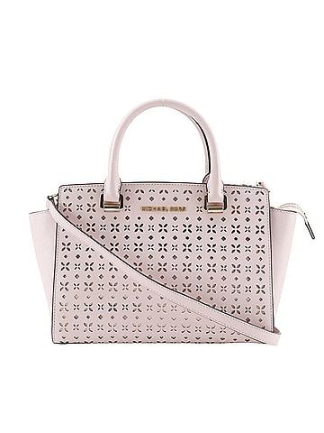 Michael Kors Pink Leather Handbag (view 1)