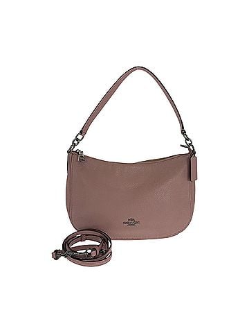 Coach Pink Pvc Handbag Shoulder Bag (view 1)