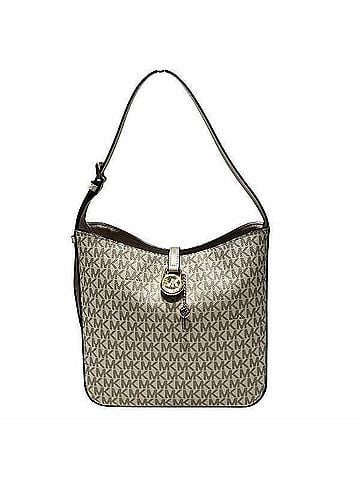 Michael Kors Multi-Color Coated Canvas Shoulder Bag (view 1)