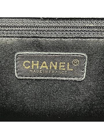 Chanel Matelasse Black Cotton Shoulder Bag (view 2)