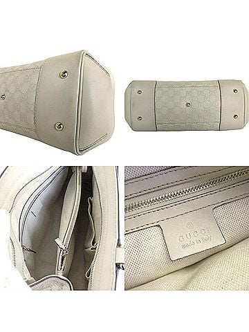 Gucci Light Beige Leather Handbag (view 2)