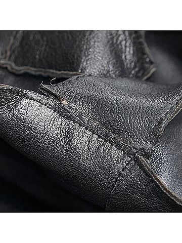 Chanel Black Leather Shoulder Bag (view 2)