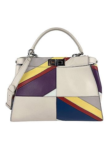 Fendi Multi-Color Leather Handbag Shoulder Bag (view 1)