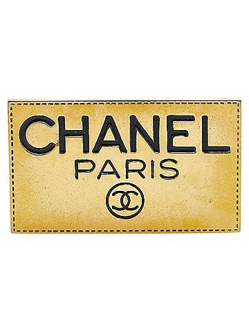 Chanel Gold Gold Plating Brooch (view 1)