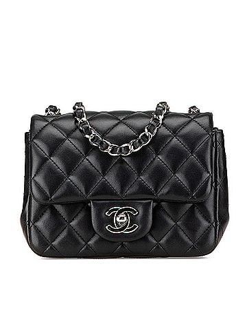 Chanel Black Leather Shoulder Bag (view 1)