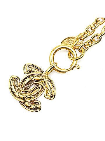 Chanel Gold Gold Plating Necklace (view 2)