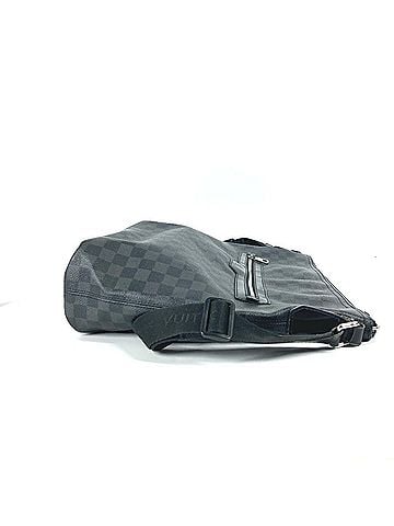 Louis Vuitton Black Damier Graphite Shoulder Bag (view 2)