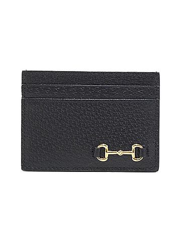 Gucci Black Leather Card Case (view 1)