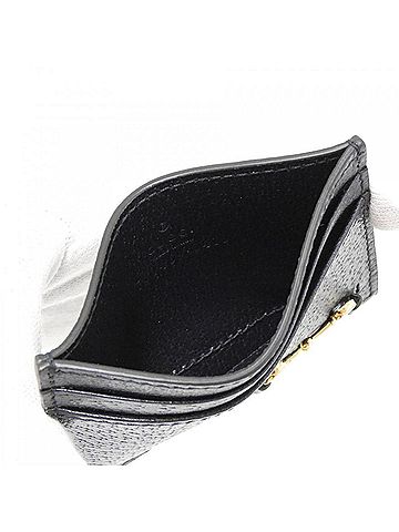 Gucci Black Leather Card Case (view 2)