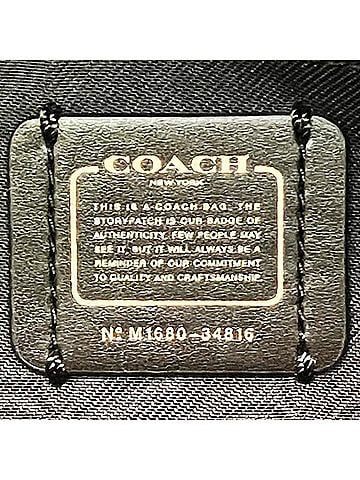 Coach Black Leather Handbag Shoulder Bag (view 2)