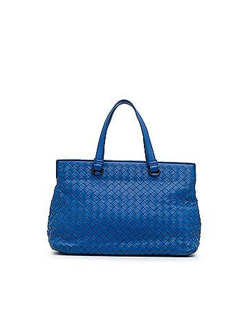 Bottega Veneta Small Nappa Intrecciato Accordion Satchel (view 1)