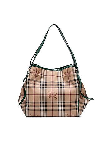 Burberry Small Haymarket Check Coated Canvas Canterbury Tote (view 1)