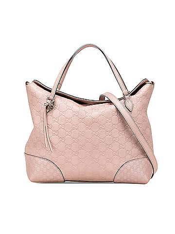 Gucci Medium Guccissima Bree Fold Over Tote (view 1)